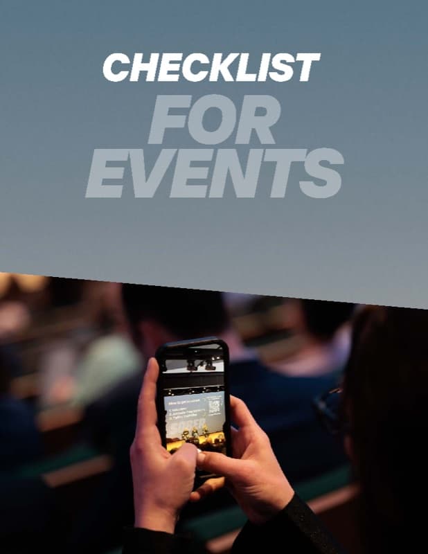 Checklist for Events — Community Screening Toolkit cover