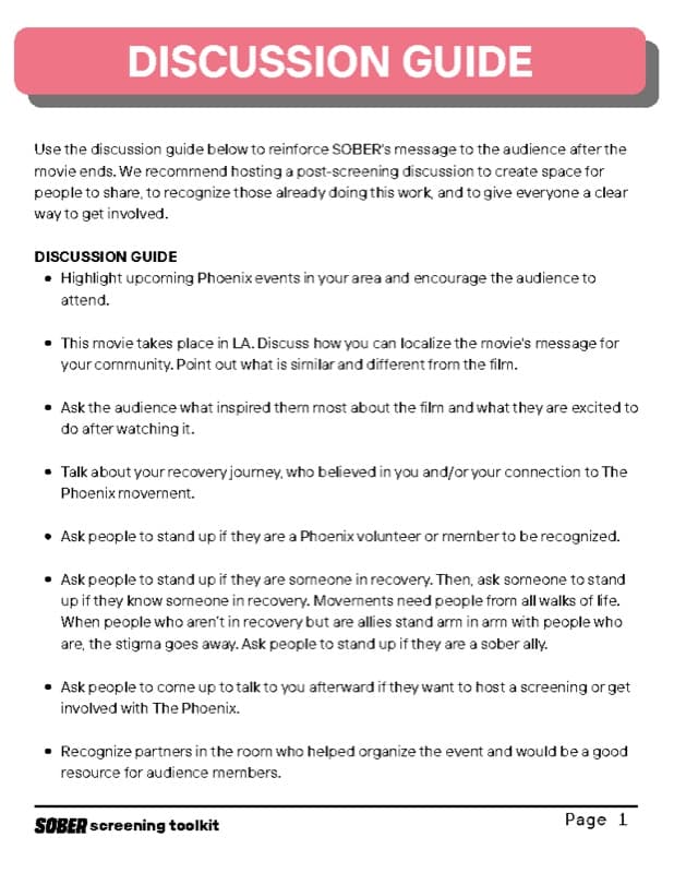 Discussion Guide — Watch Party Toolkit cover